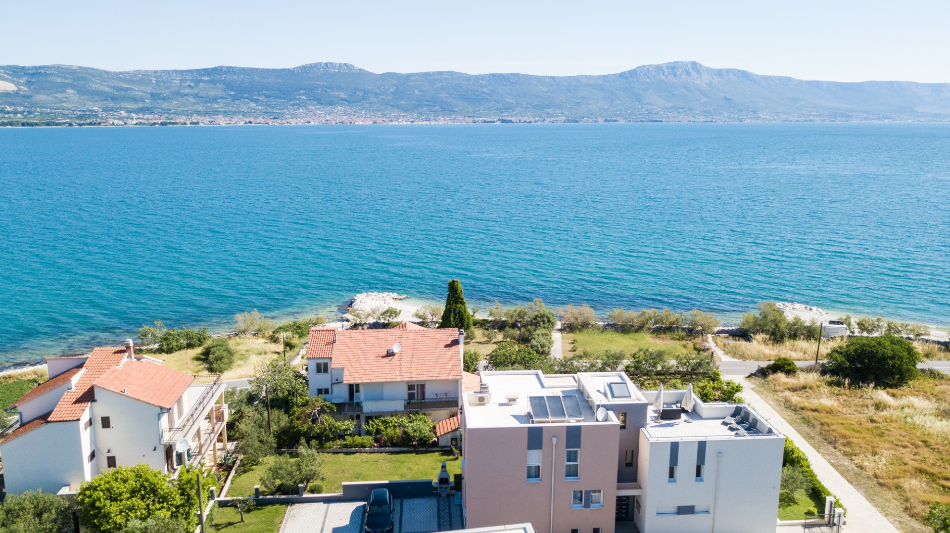 Villa Piramida - 50 steps to the beach — pool and panoramic sea view, Villa Piramida Slatine